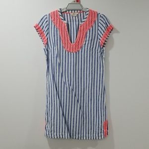 Boden Striped Linen Dress